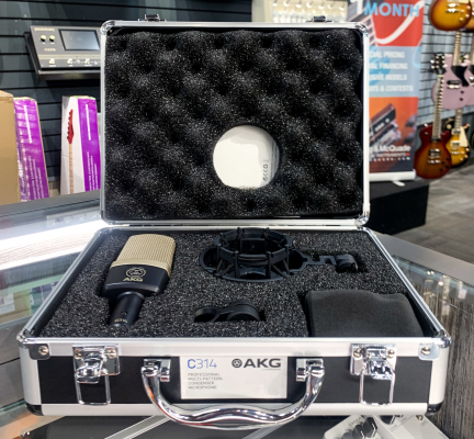 Store Special Product - AKG - C314 Professional Multi-Pattern Condenser Microphon